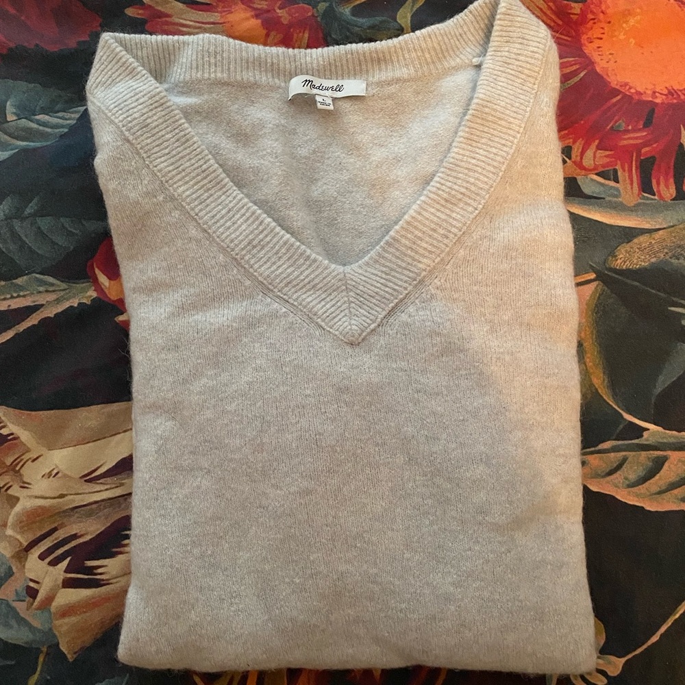 Madewell V Neck Sweater